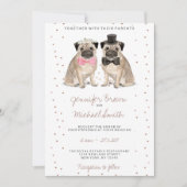 Invitation Mariage aquarelle Carlin (Devant)