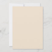 Invitation Mariage aquarelle lumineux rose (Dos)