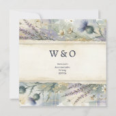 Invitation Mariage Aquarelle Paysage (Dos)