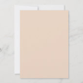 Invitation Mariage Aquarelle Teal Airy (Dos)