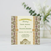 Invitation Mariage arabe islamique (Debout devant)
