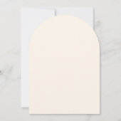 Invitation Mariage Arch avec Illustrations Manuscrites Excent (Dos)