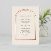 Invitation Mariage Arché (Debout devant)