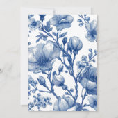 Invitation Mariage Argent Et Nuit  (Dos)