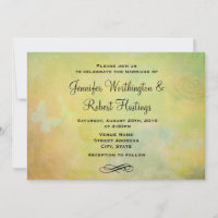 Mariage arrière - plan d'aquarelle de style vintag