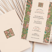 Invitation Mariage Arts et Métiers vintages