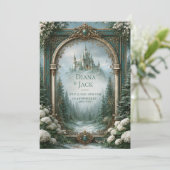 Invitation Mariage au Château de Teal (Debout devant)