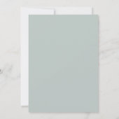 Invitation Mariage au Château de Teal (Dos)