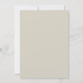 Invitation Mariage au Château Emerald Rose (Dos)