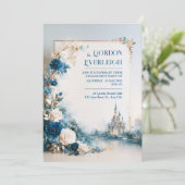 Invitation Mariage au Château Floral de Saphir (Debout devant)