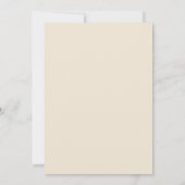Invitation Mariage au Corail Azur Hydrangea Eucalyptus (Dos)