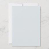 Invitation Mariage au Eucalyptus Argenté (Dos)