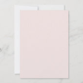 Invitation Mariage au feuillage d'eucalyptus Midnight Blush (Dos)