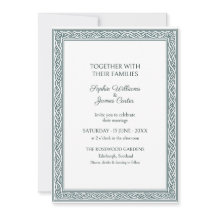 Mariage au nœud celtique écossais