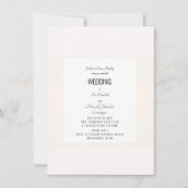 Invitation Mariage au pastel simple (Devant)