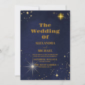 Invitation Mariage au Planétarium de l'Amas de Galaxies à Pai (Devant)
