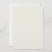 Invitation Mariage au thème Céladon Aqua Sprig Eucalyptus (Dos)