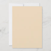 Invitation Mariage Automnal aux Tons Pourpres et Peints (Dos)