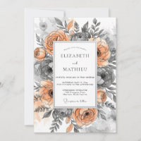 Mariage Automnal Grisâtre aux Pêches