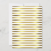 Invitation Mariage aux lys calla roses enlaçants floraux (Dos)