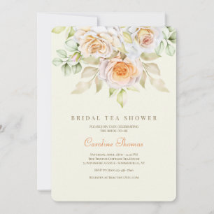 Invitation Mariage aux Roses Romantiques