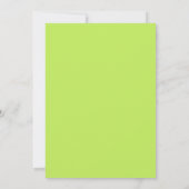 Invitation Mariage aux vignes Chartreuse Rose (Dos)