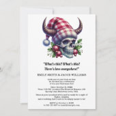 Invitation Mariage avant Noël (Devant)
