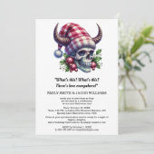 Invitation Mariage avant Noël (Debout devant)