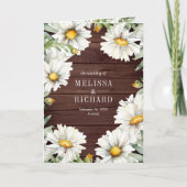 Invitation Mariage avec code QR sur un pot Mason floral de pâ (Devant)