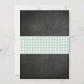 Invitation Mariage Beach Chalk Crawfish Boil Homard Invitatio (Dos)