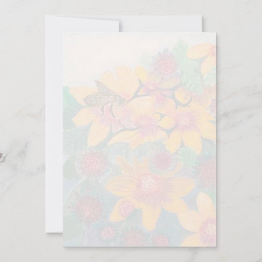 Invitation Mariage Bee (Dos)