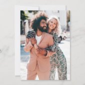 Invitation Mariage Big Pink Blooms (Dos)