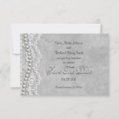 Invitation Mariage blanc (Devant)