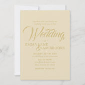 Invitation Mariage blanc Lotus (Devant)