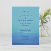 Invitation Mariage Blue Mountains (Debout devant)