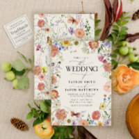 Mariage Bohème Chic aux Fleurs Sauvages Pressées M