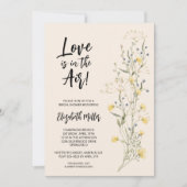 Invitation Mariage Bohème Floral (Devant)
