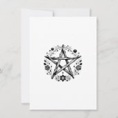 Invitation Mariage Bohème Twig  (Dos)