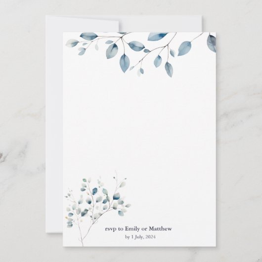 Invitation Mariage Boho Bliss (Dos)