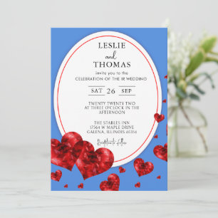 Invitation Mariage Boho, Ensemble d'herbe Pampas, Mariage mod
