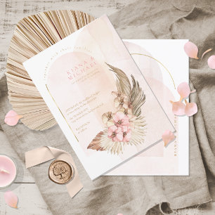 Invitation Mariage Boho Oasis ID959