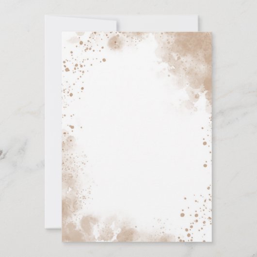 Invitation Mariage Boho Pampas Grass (Dos)