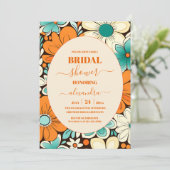 Invitation Mariage Boho Plage Groovy Ambiance (Debout devant)