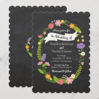 Mariage Boho Woodland Wreath
