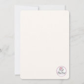 Invitation Mariage Boots and Bubbly (Dos)