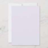 Invitation Mariage Botanique Corail Douce (Dos)