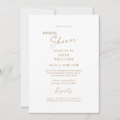 Invitation Mariage botanique de printemps (Devant)