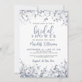 Invitation Mariage botanique hivernal (Devant)