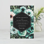 Invitation Mariage Botanique Humeur Saphyr (Debout devant)