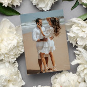 Invitation mariage botanique moderne aquarelle